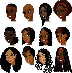 african american hair salon clip art